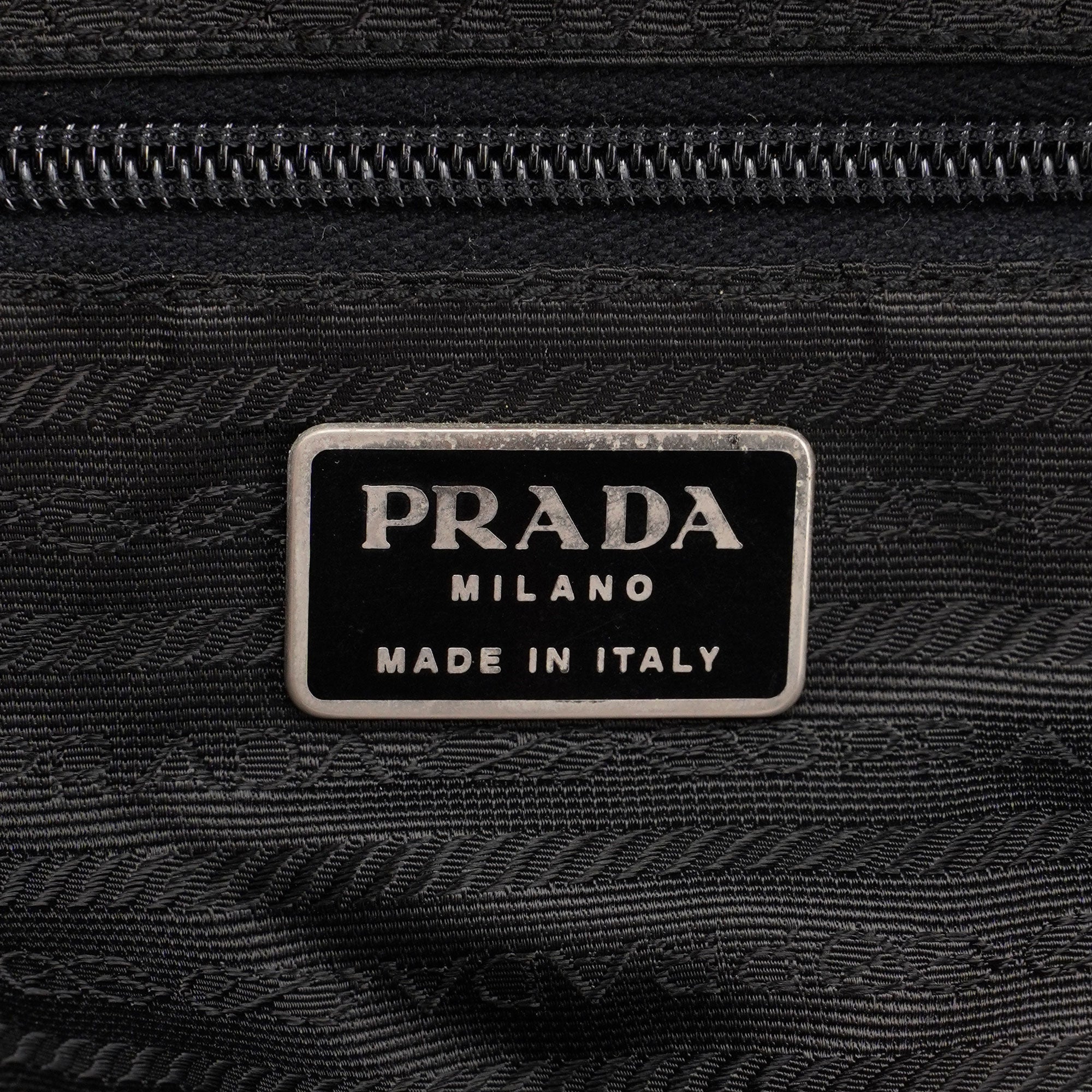Prada B2811 Black Backpack