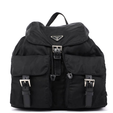 Prada B2811 Black Backpack