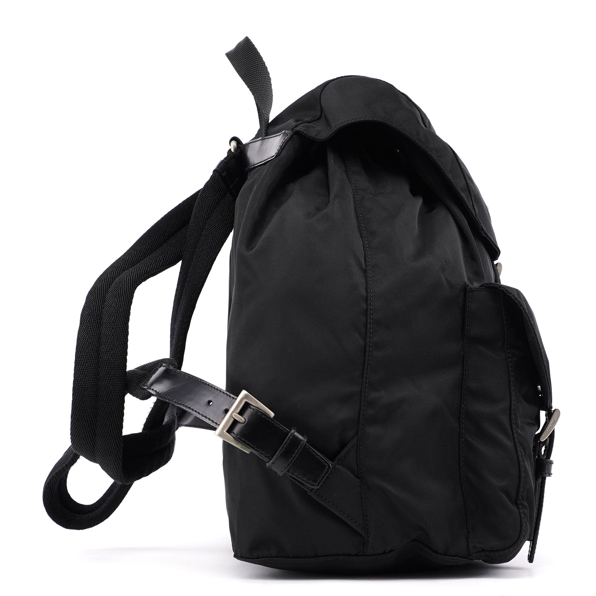 Prada B2811 Black Backpack