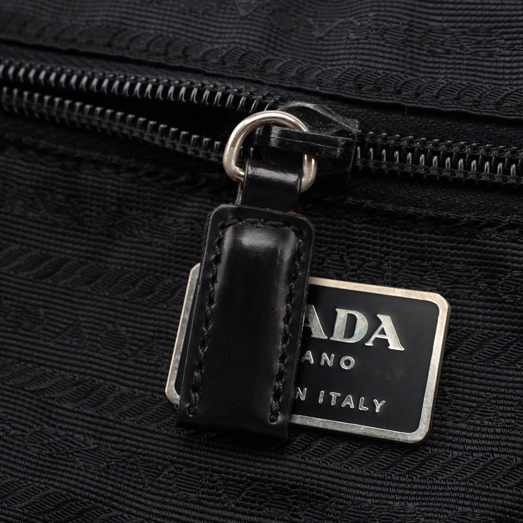 Prada B2811 Black Backpack