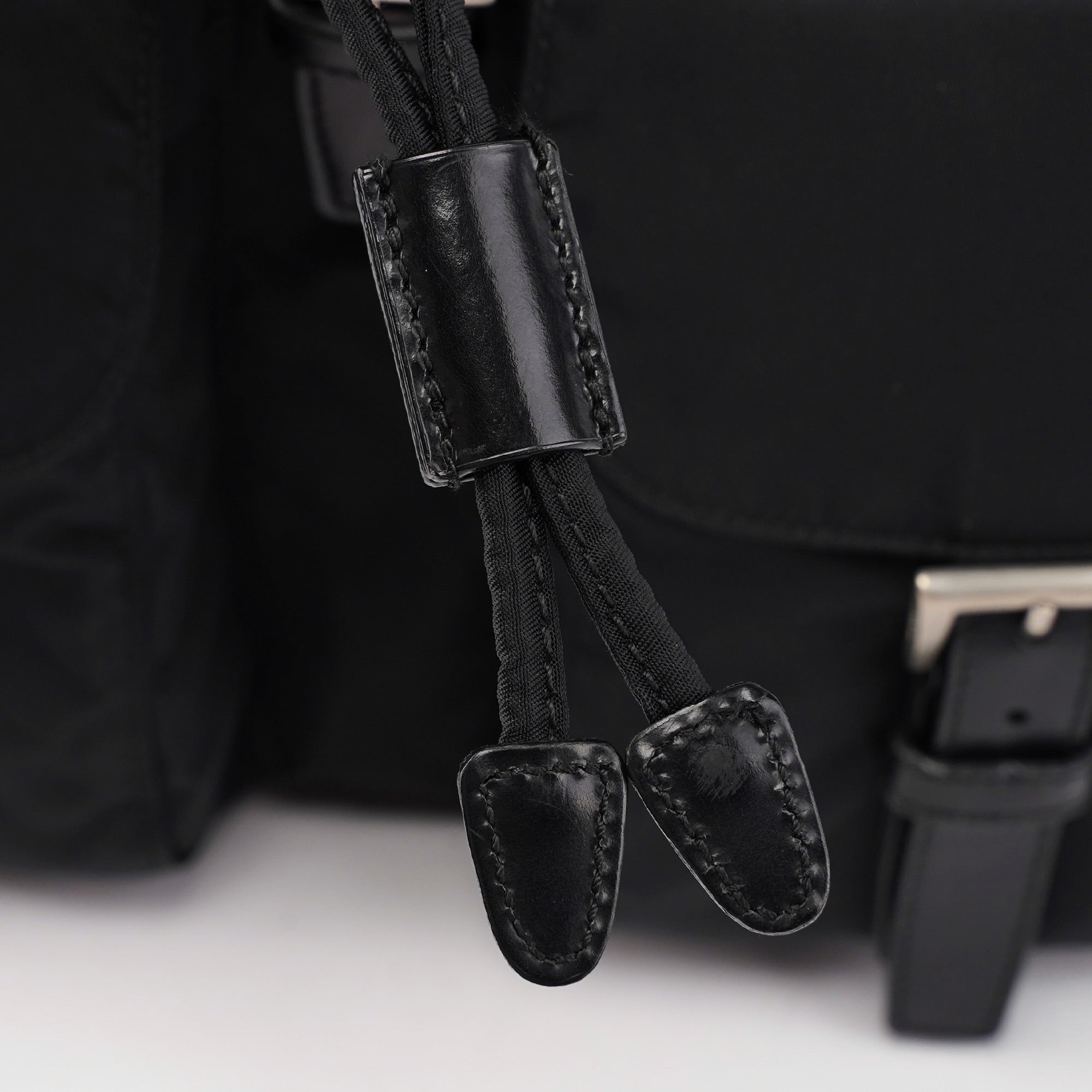Prada B2811 Black Backpack
