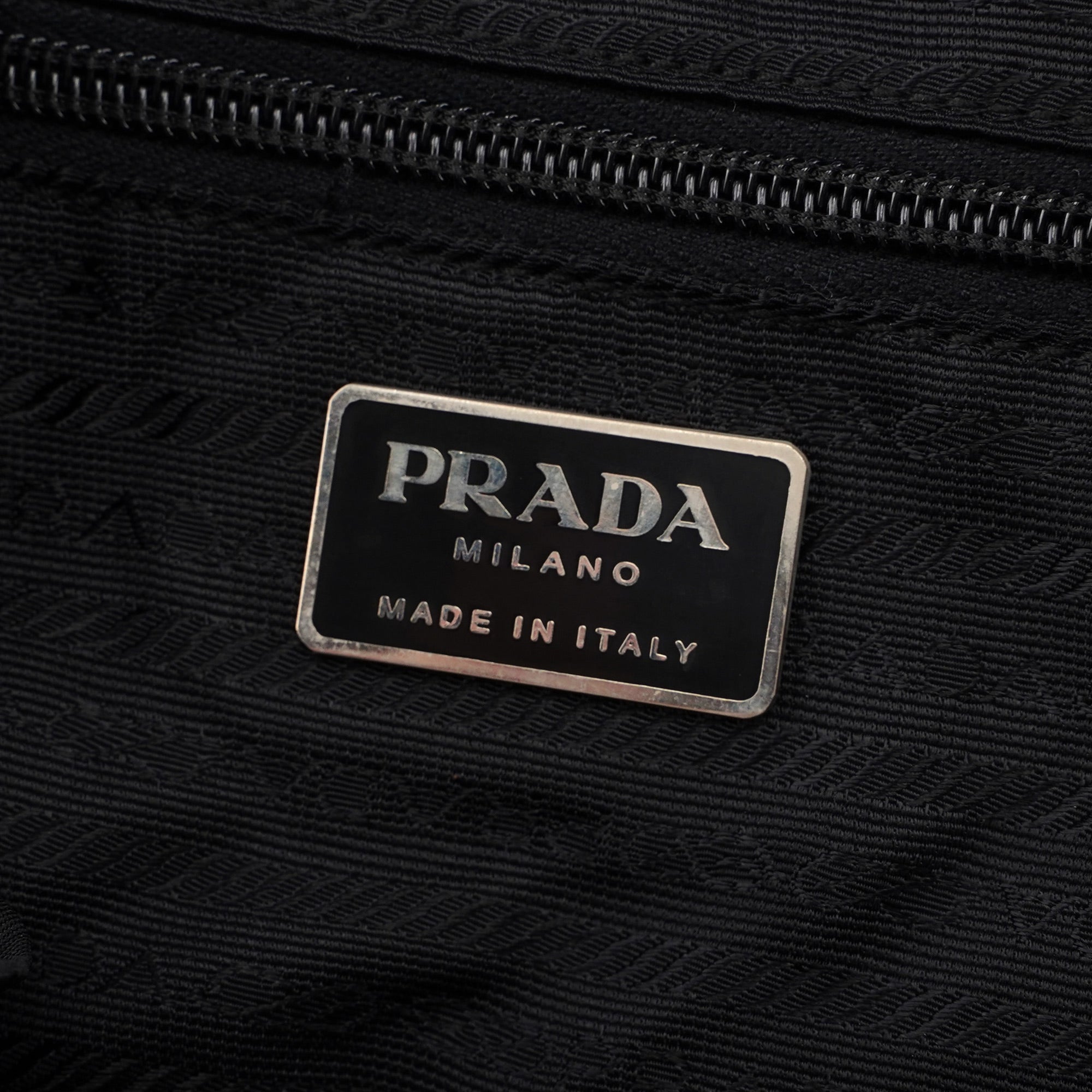 Prada B2811 Black Backpack