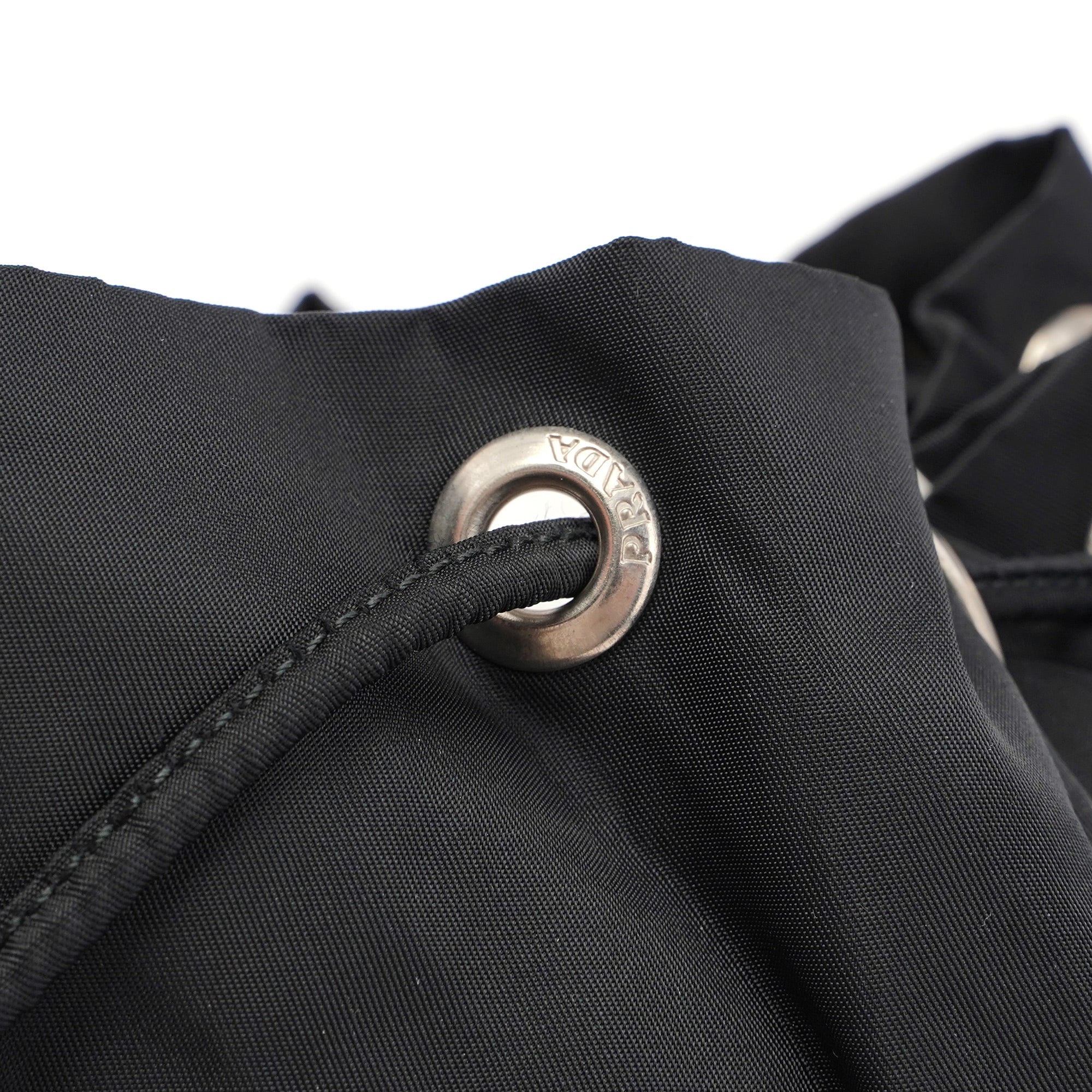 Prada B2811 Black Backpack