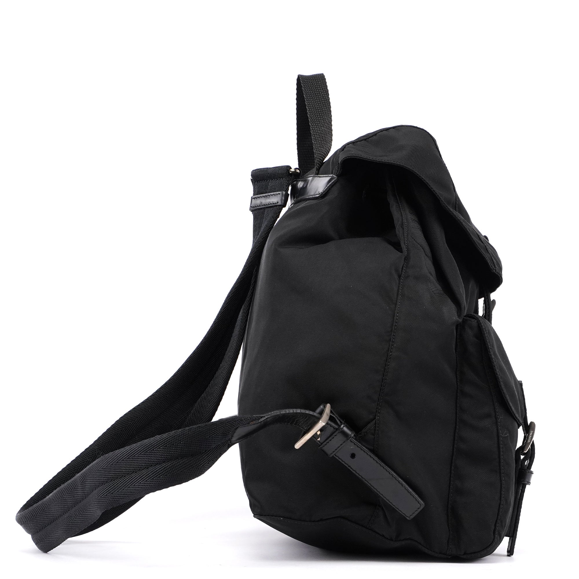 Prada B2811 Black Backpack