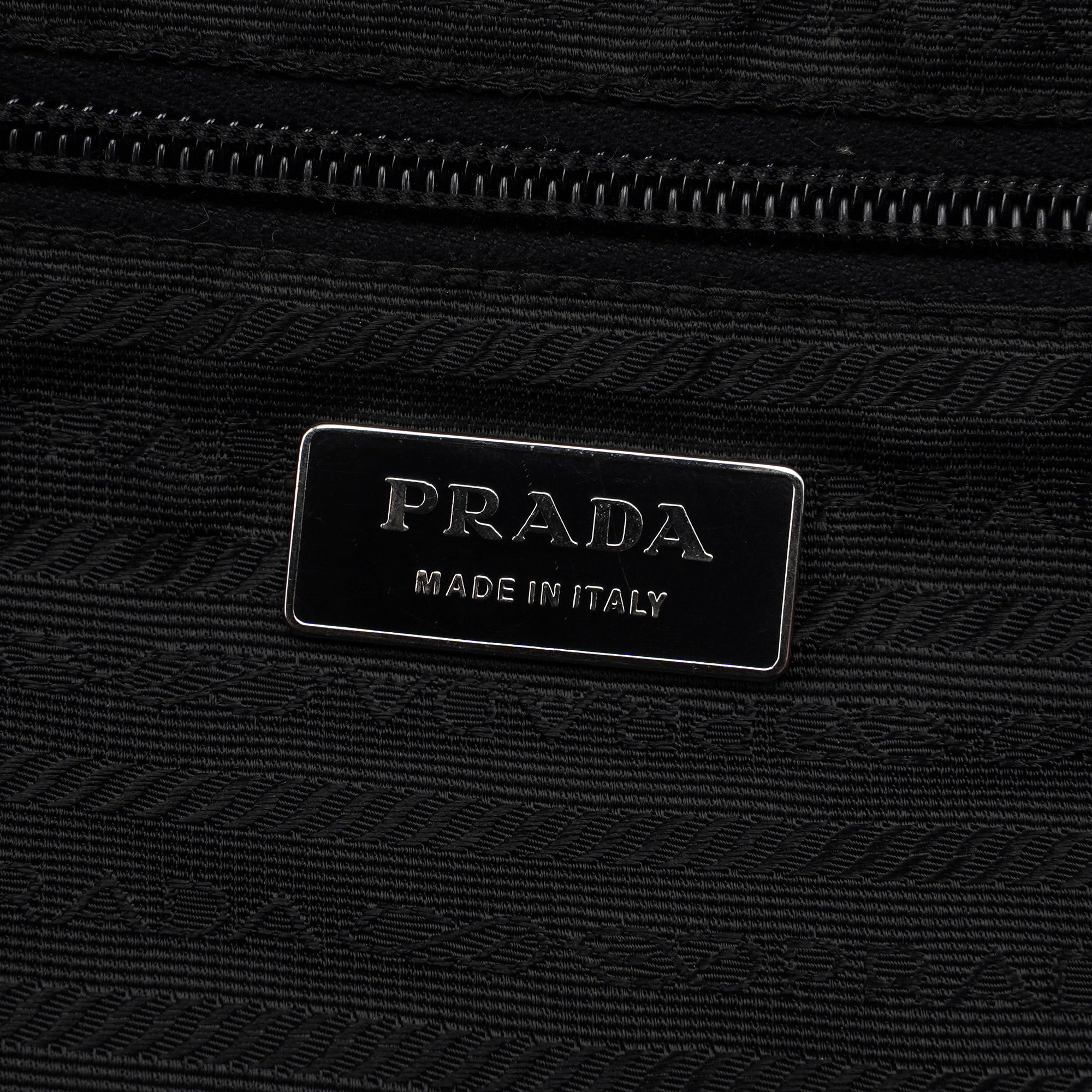 Prada B2811 Black Backpack