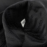 Prada B2811 Black Backpack