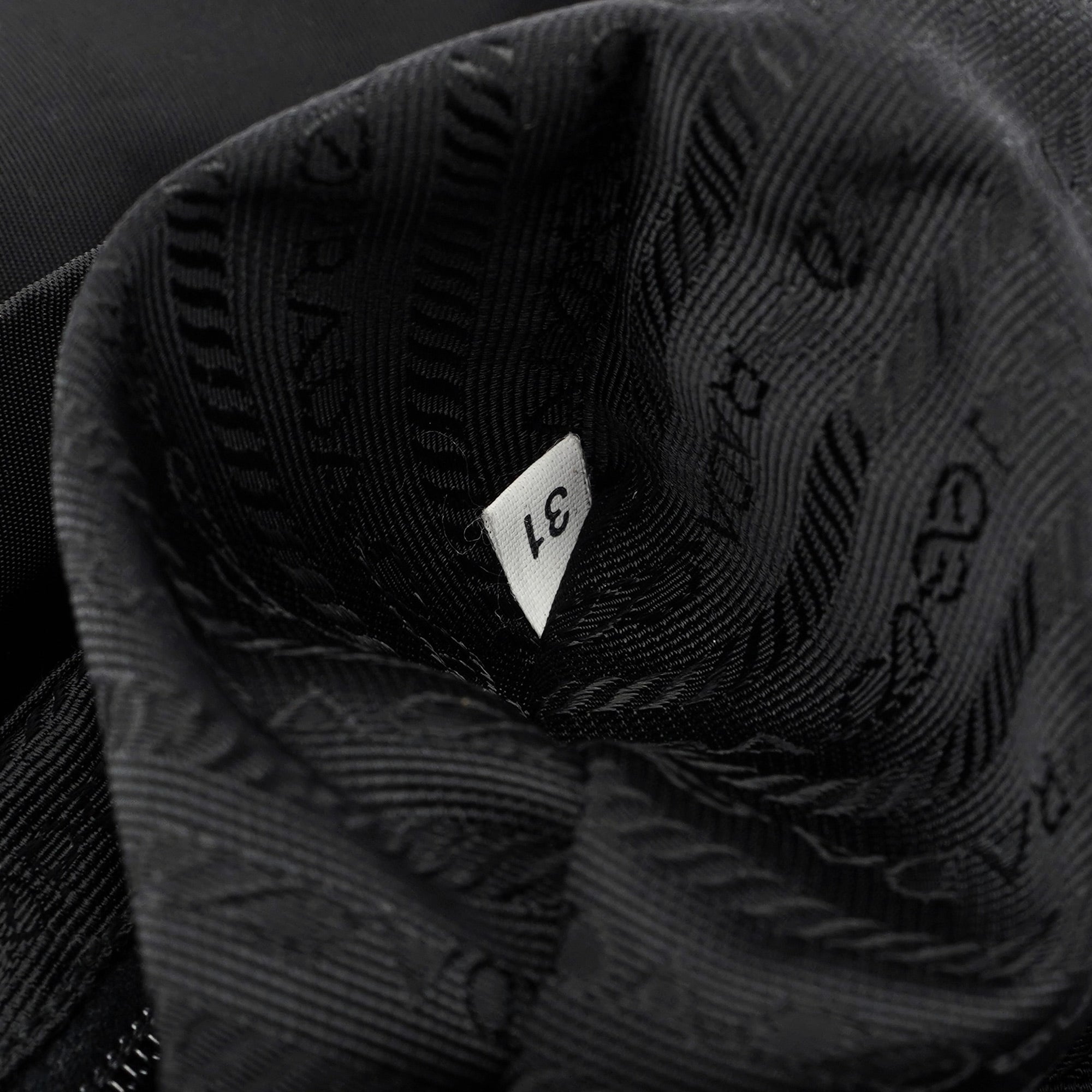 Prada B2811 Black Backpack