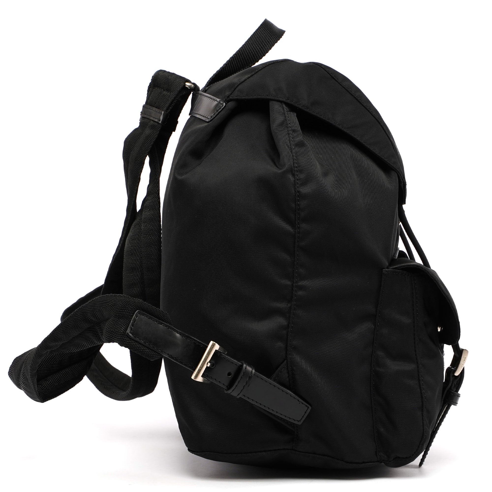Prada B2811 Sac à dos en nylon Tessuto noir