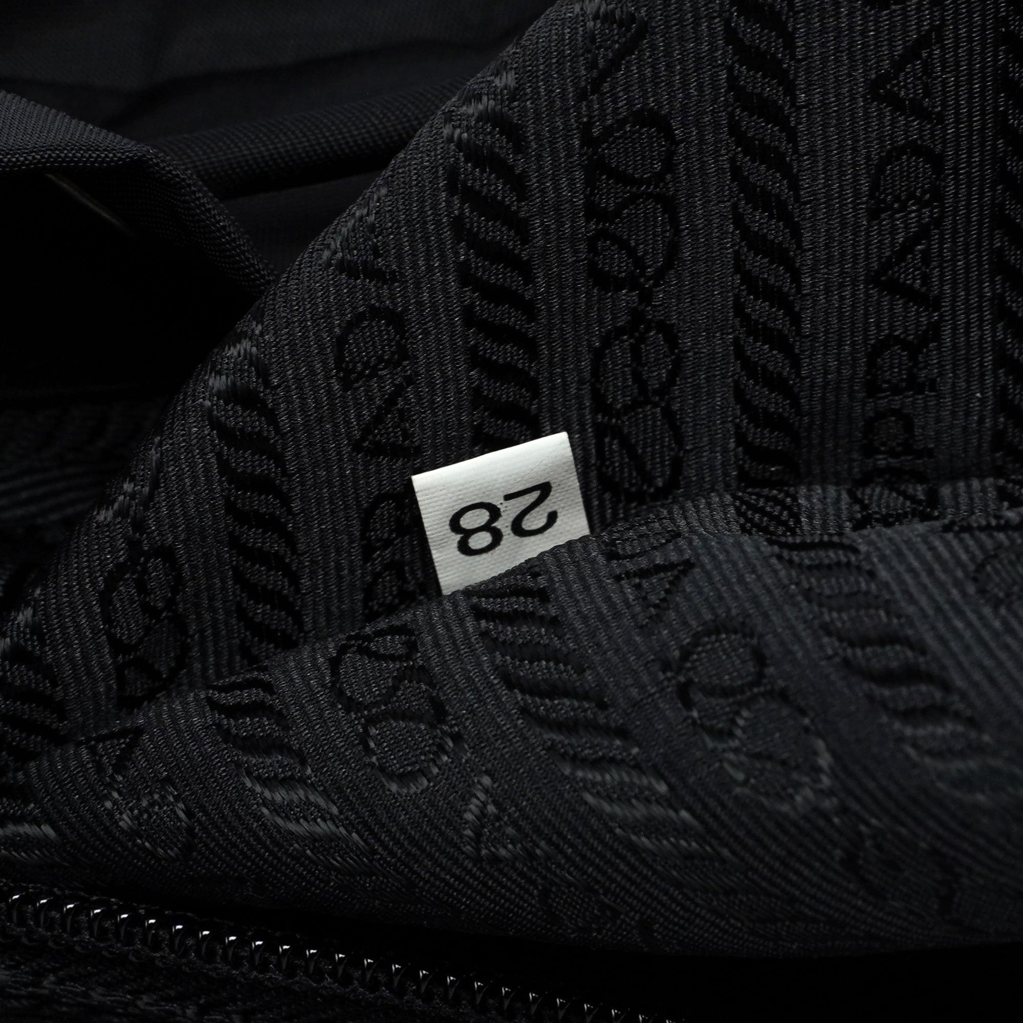 Prada B2811 Sac à dos en nylon Tessuto noir