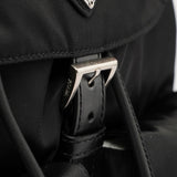 Prada B2811 Sac à dos en nylon Tessuto noir