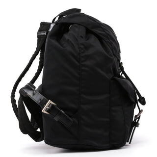 Prada B2811 Black Tessuto Nylon Backpack