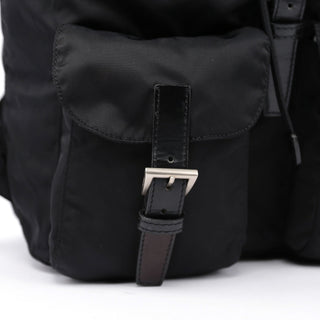 Prada B2811 Black Tessuto Nylon Backpack