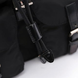 Prada B2811 Black Tessuto Nylon Backpack