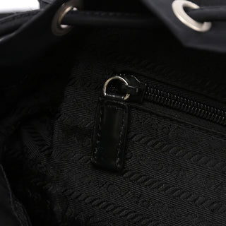 Prada B2811 Black Tessuto Nylon Backpack