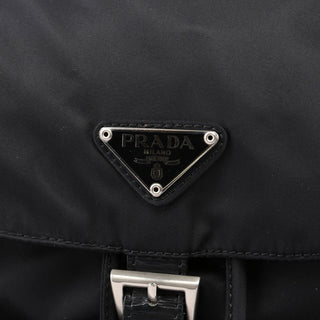 Prada B2811 Black Tessuto Nylon Backpack