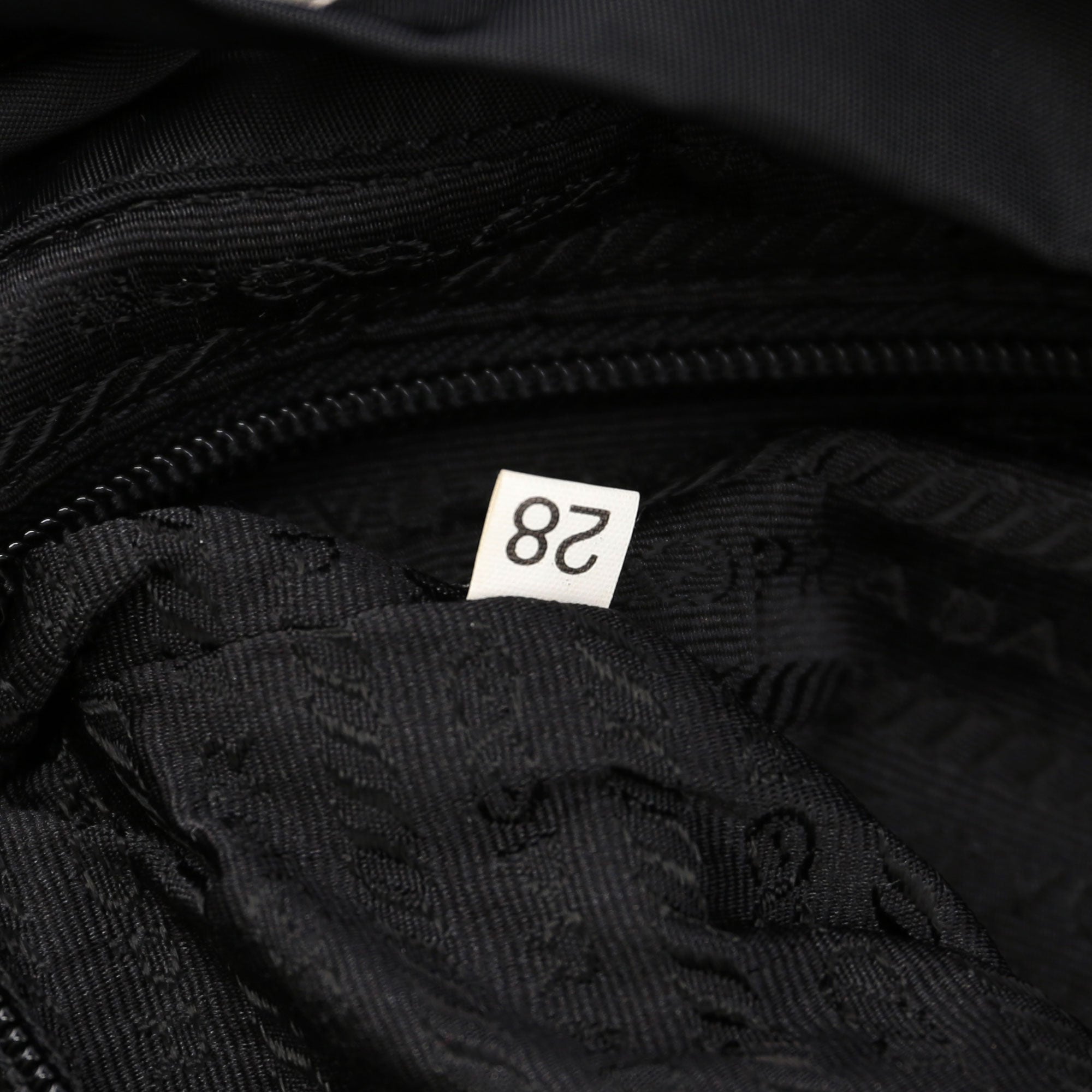 Prada B2811 Sac à dos Tessuto en nylon noir