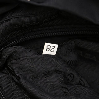 Prada B2811 Black Tessuto Nylon Backpack