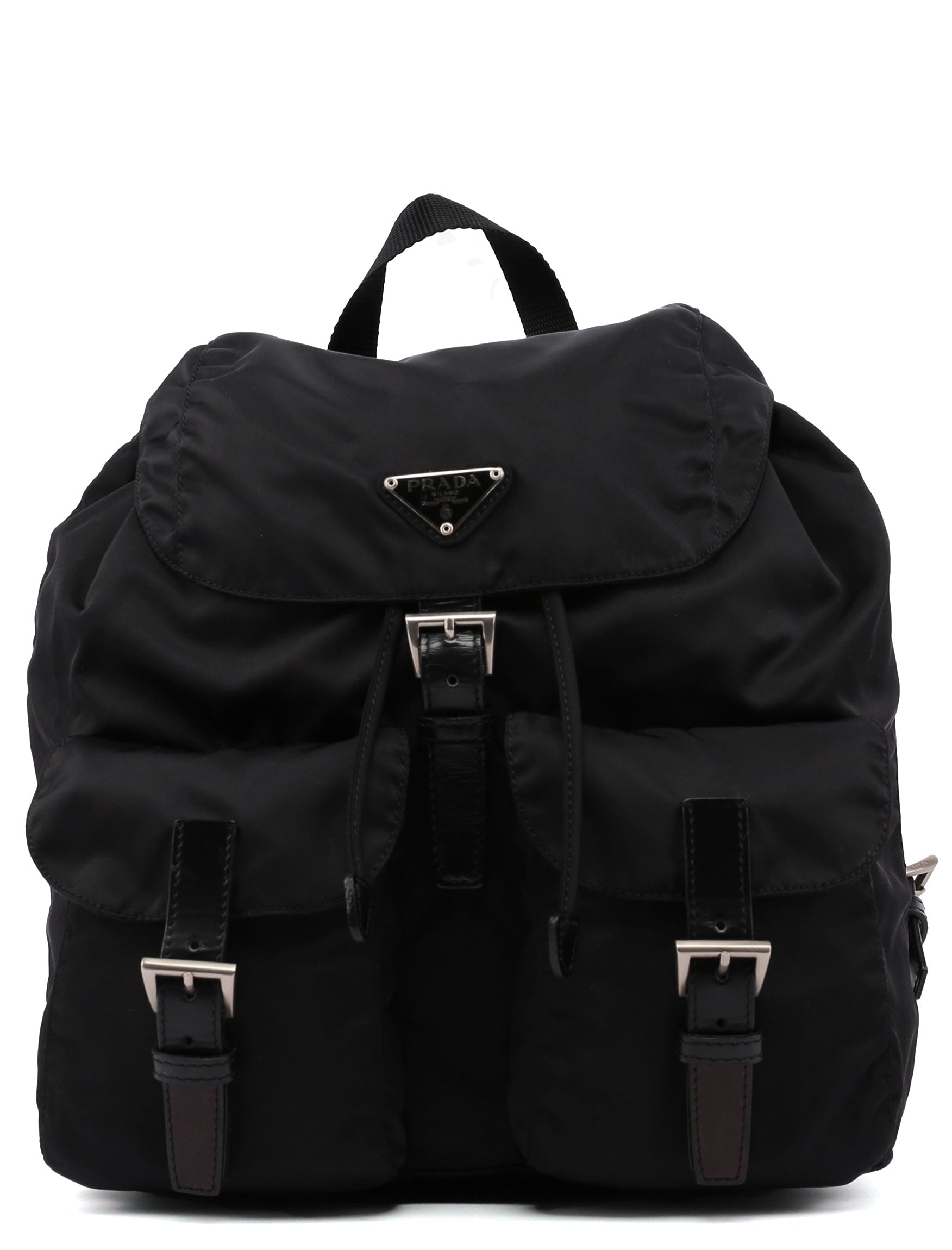 Prada B2811 Sac à dos Tessuto en nylon noir