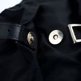 Prada B2811 Black Tessuto Vela Backpack