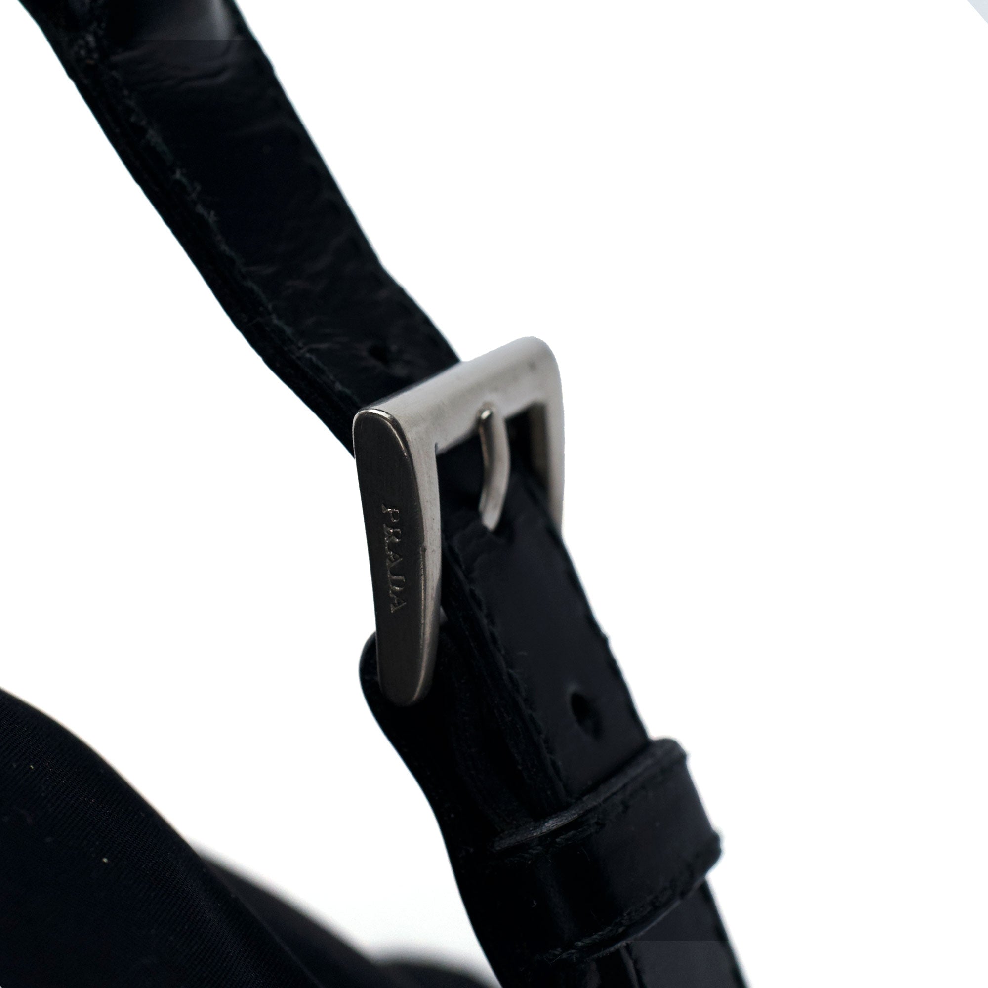 Prada B2811 Black Tessuto Vela Backpack