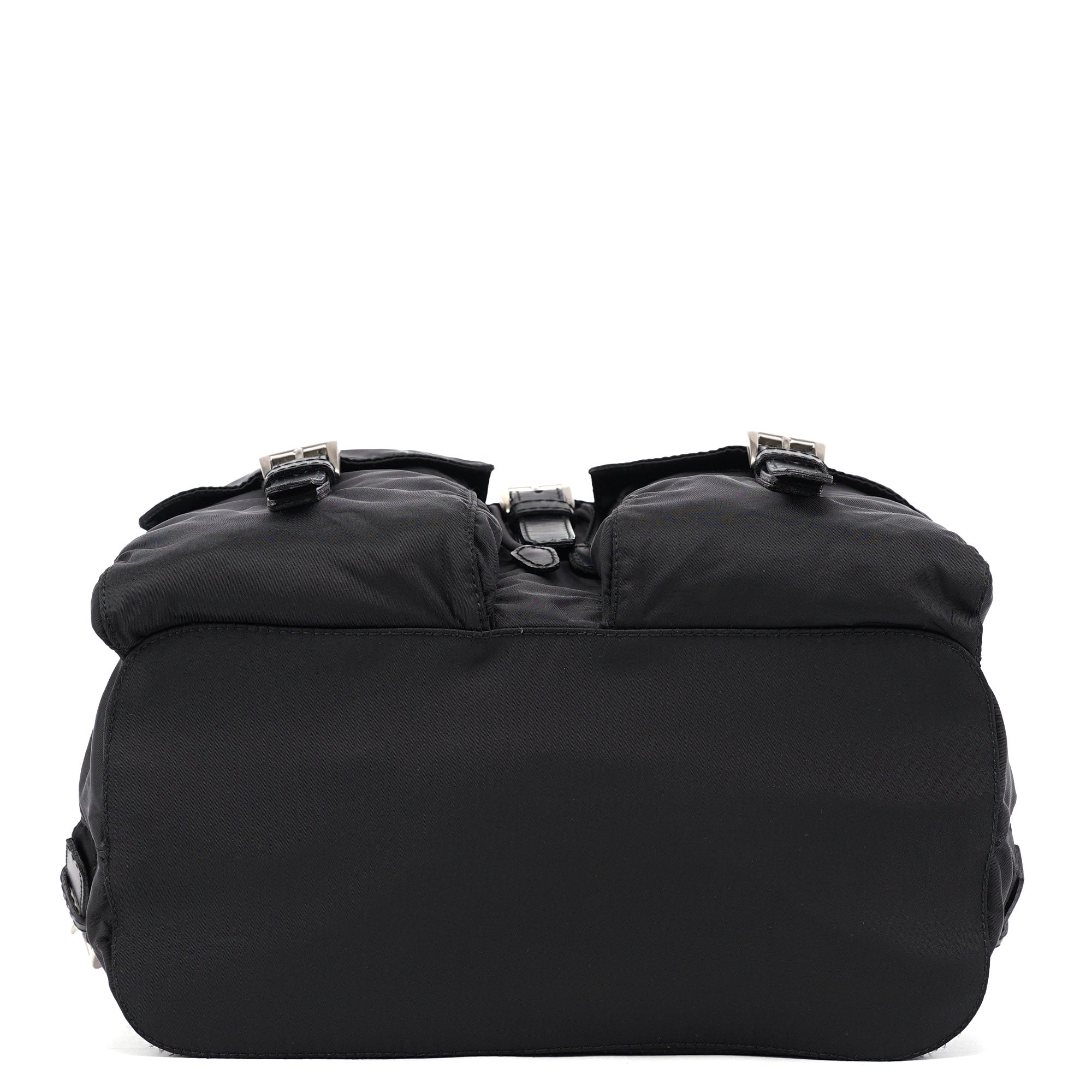 Prada B2811 Black Tessuto Vela Backpack