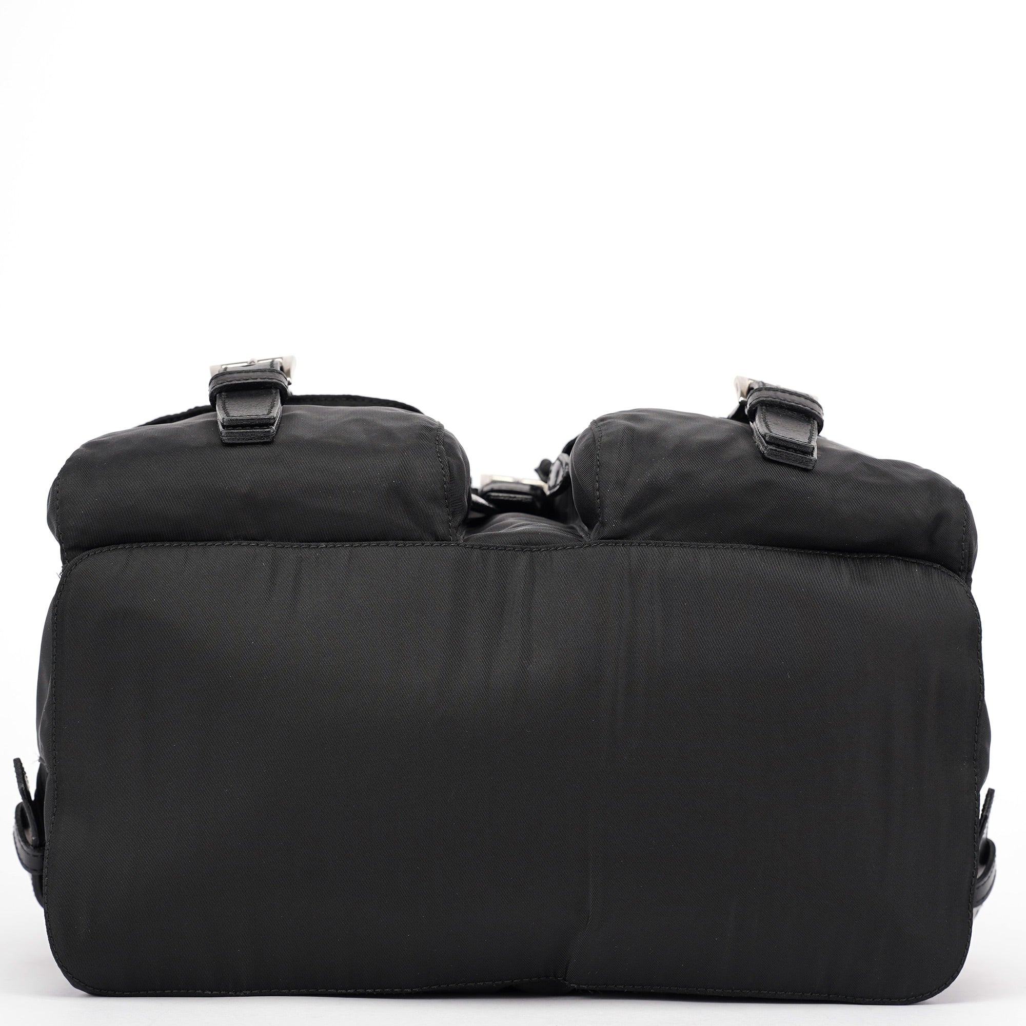 Prada B2811 Black Tessuto Vela Backpack