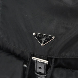 Prada B2811 Black Tessuto Vela Backpack