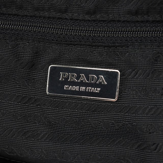 Prada B2811 Black Tessuto Vela Backpack
