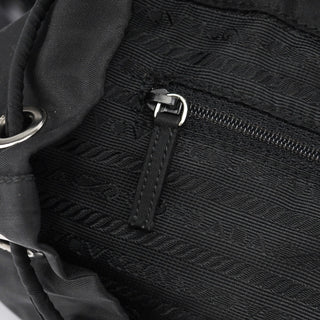 Prada B2811 Black Tessuto Vela Backpack