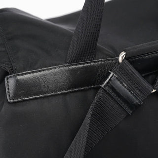 Prada B2811 Black Tessuto Vela Backpack