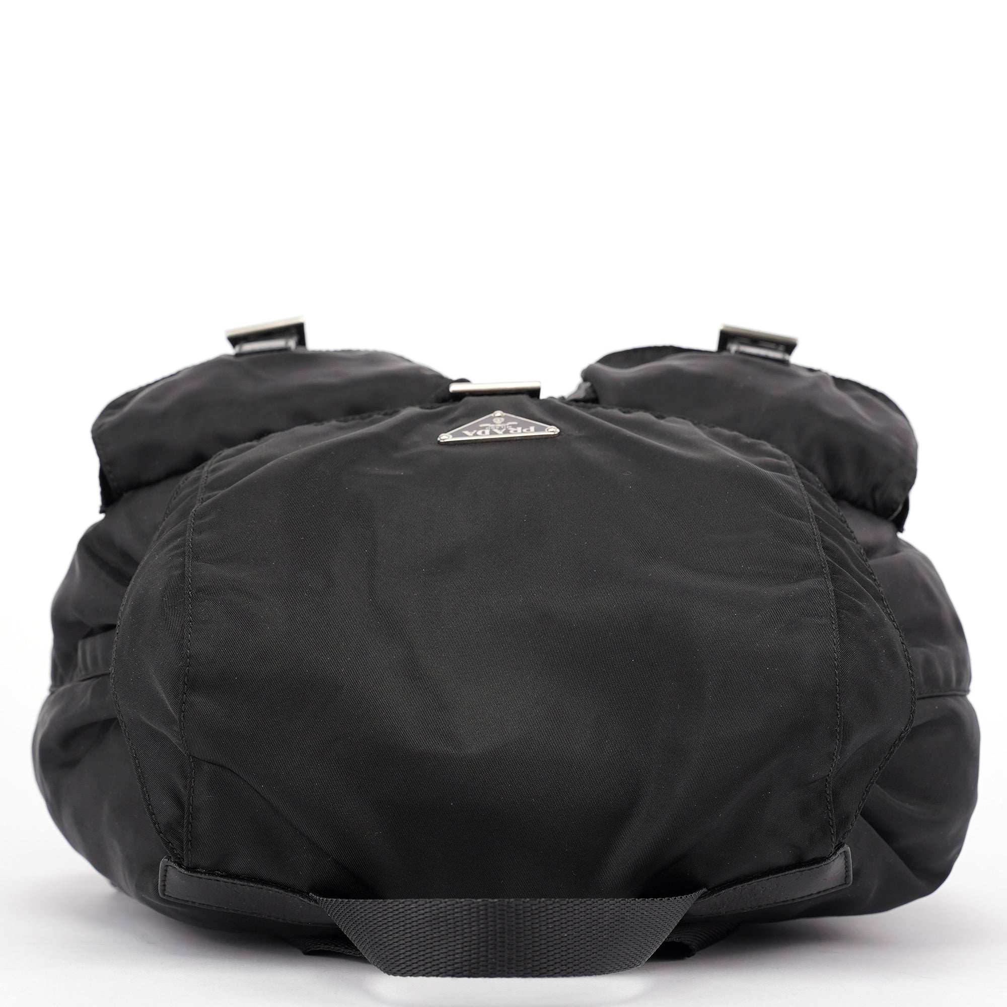 Prada B2811 Black Tessuto Vela Backpack