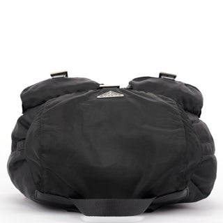 Prada B2811 Black Tessuto Vela Backpack