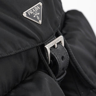 Prada B2811 Black Tessuto Vela Backpack