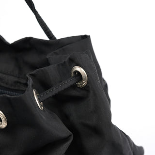 Prada B2811 Black Tessuto Vela Backpack