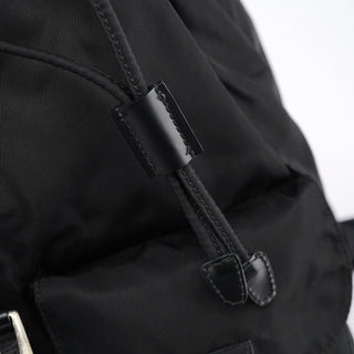 Prada B2811 Black Tessuto Vela Backpack
