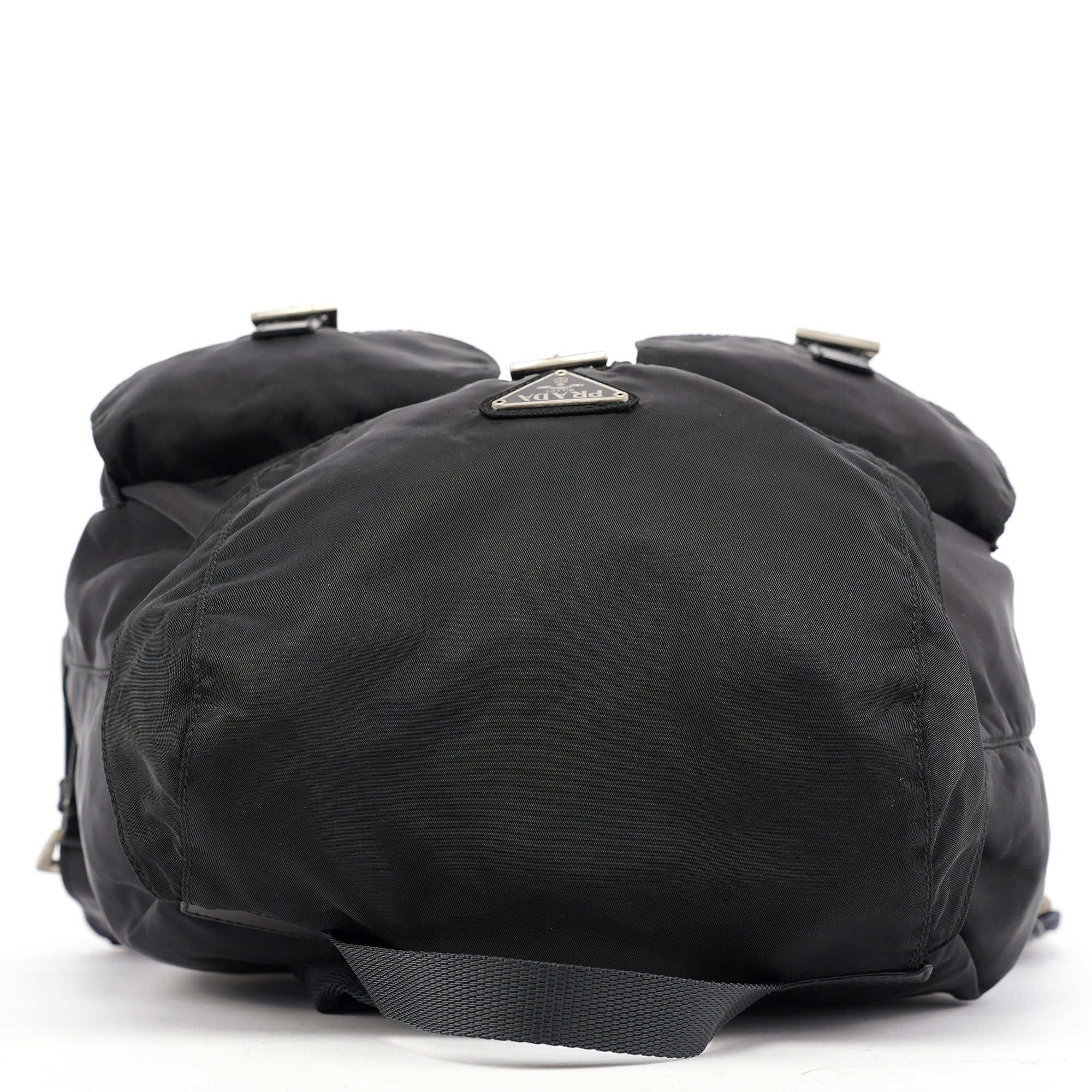 Prada B2811 Black Tessuto Vela Backpack