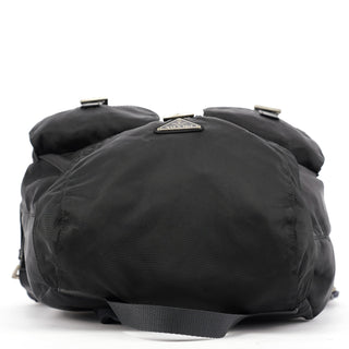 Prada B2811 Black Tessuto Vela Backpack