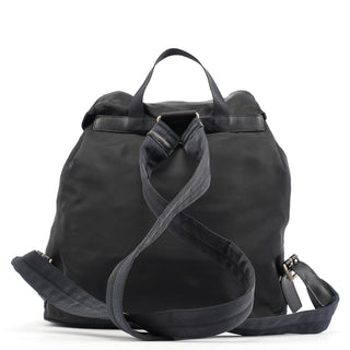 Prada B2811 Black Tessuto Vela Backpack