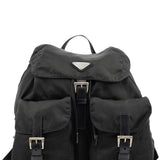 Prada B2811 Black Tessuto Vela Backpack