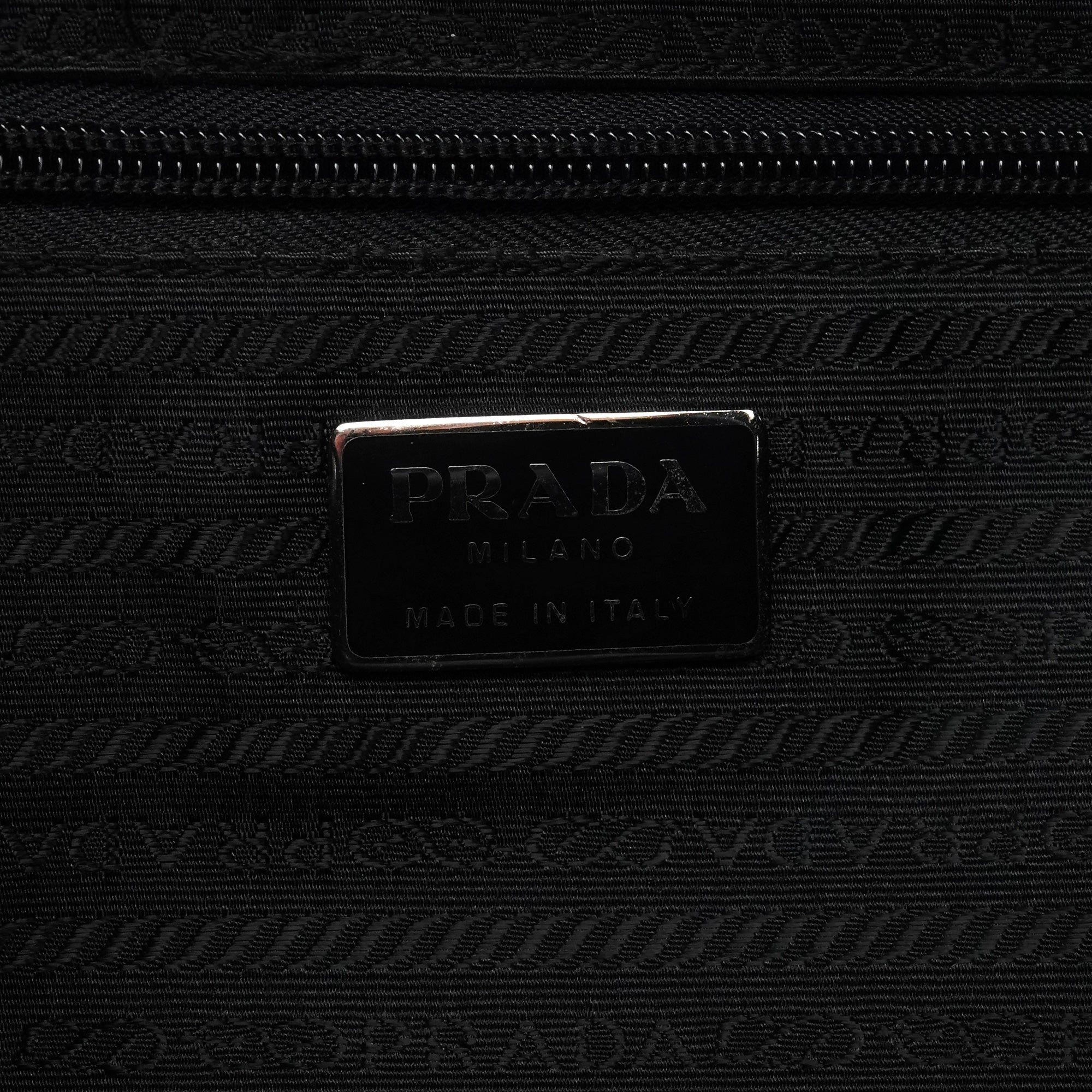Prada B2811 Sac à dos Tessuto Vela en nylon noir