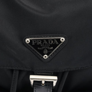 Prada B2811 Black Tessuto Vela Backpack