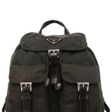Prada B2811 Green Tessuto Vela Backpack