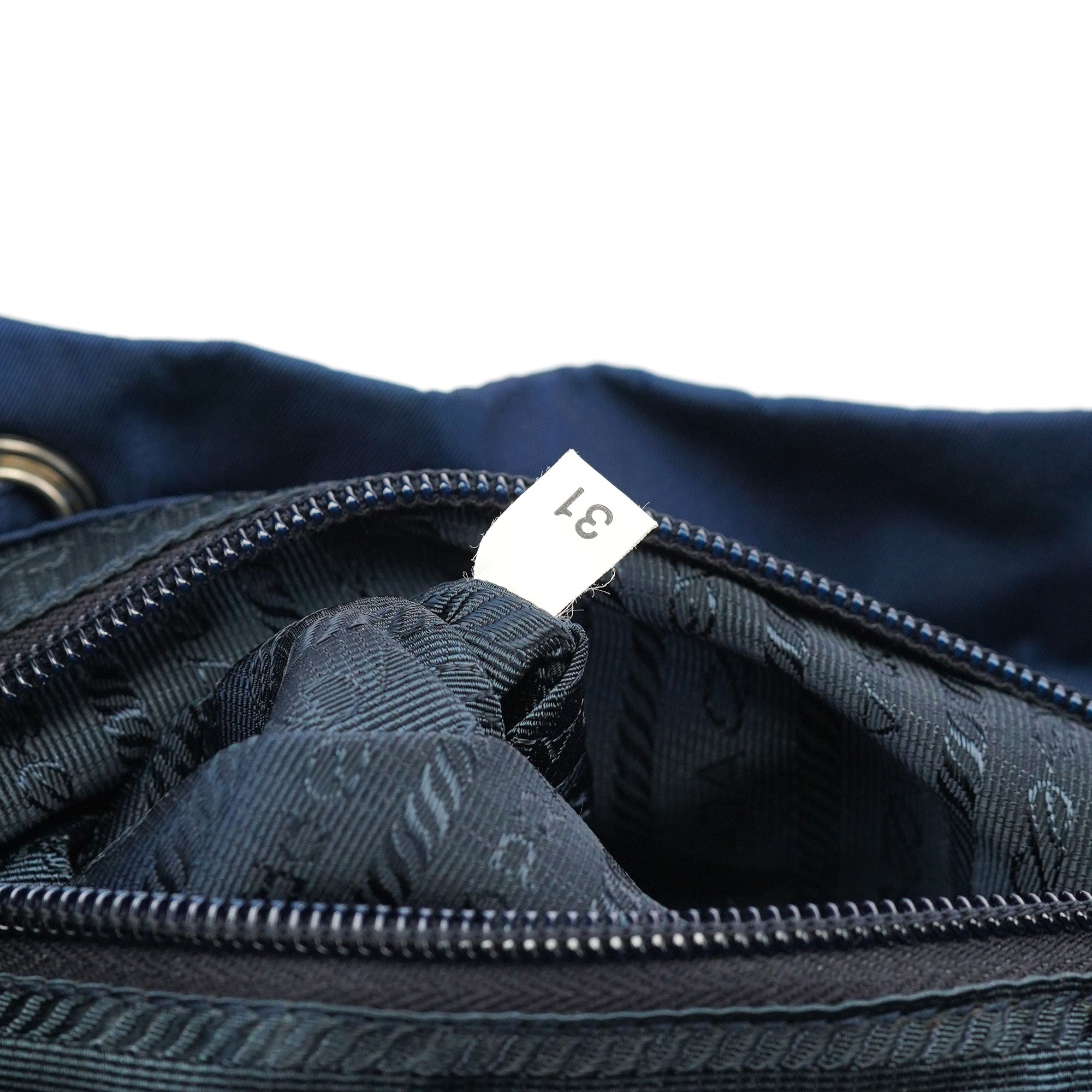 Prada B2811 Royal Blue Tessuto Backpack