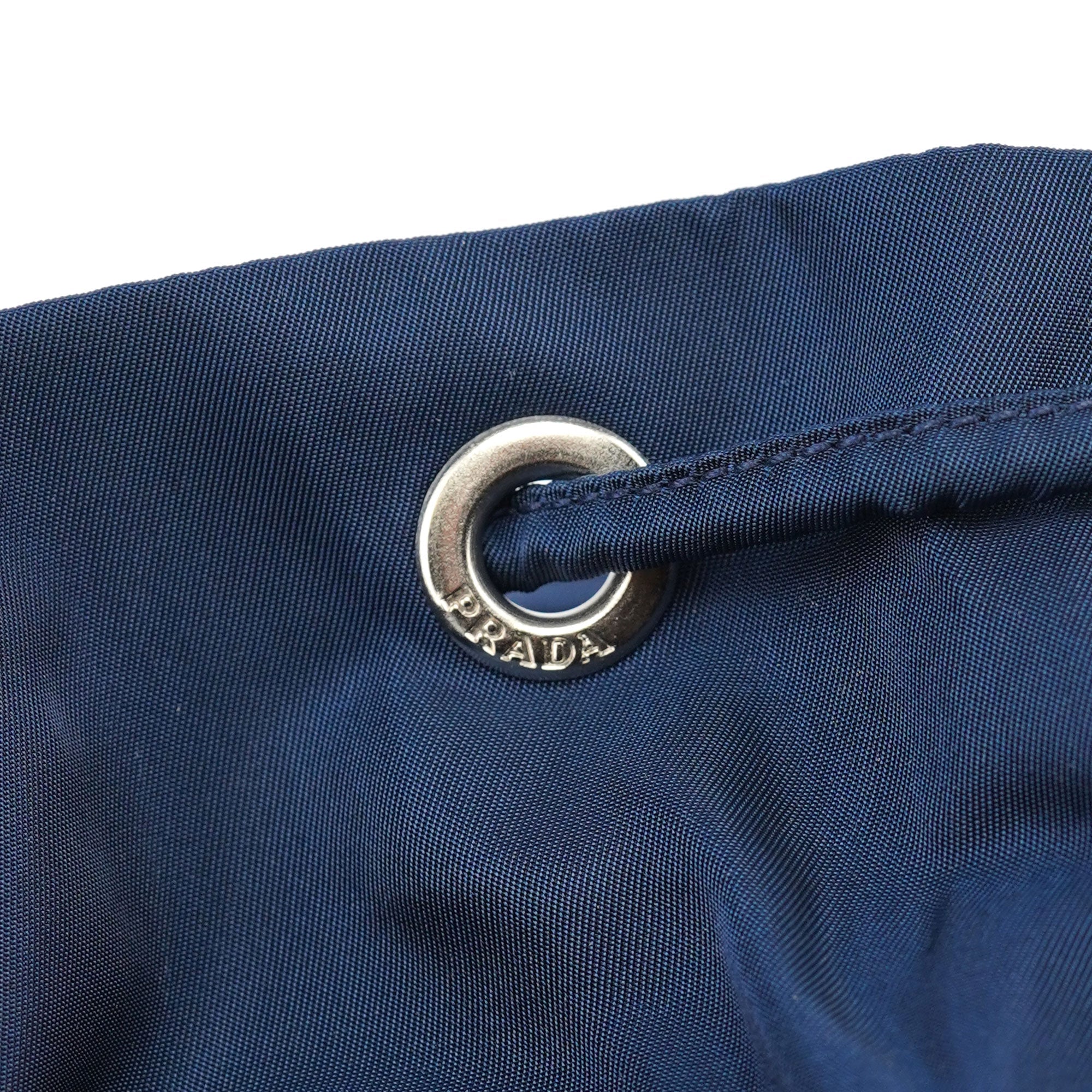 Prada B2811 Royal Blue Tessuto Backpack