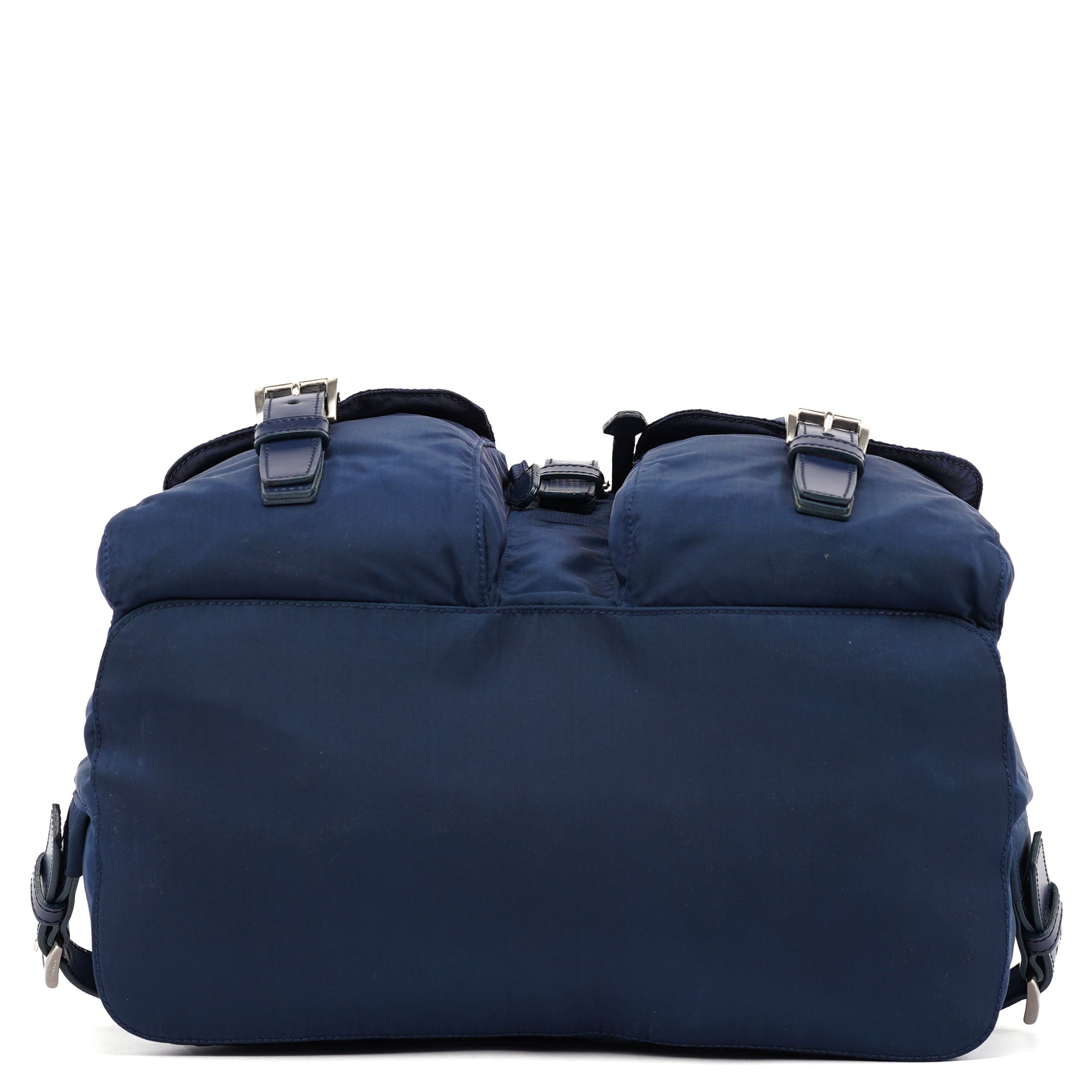 Prada B2811 Royal Blue Tessuto Backpack