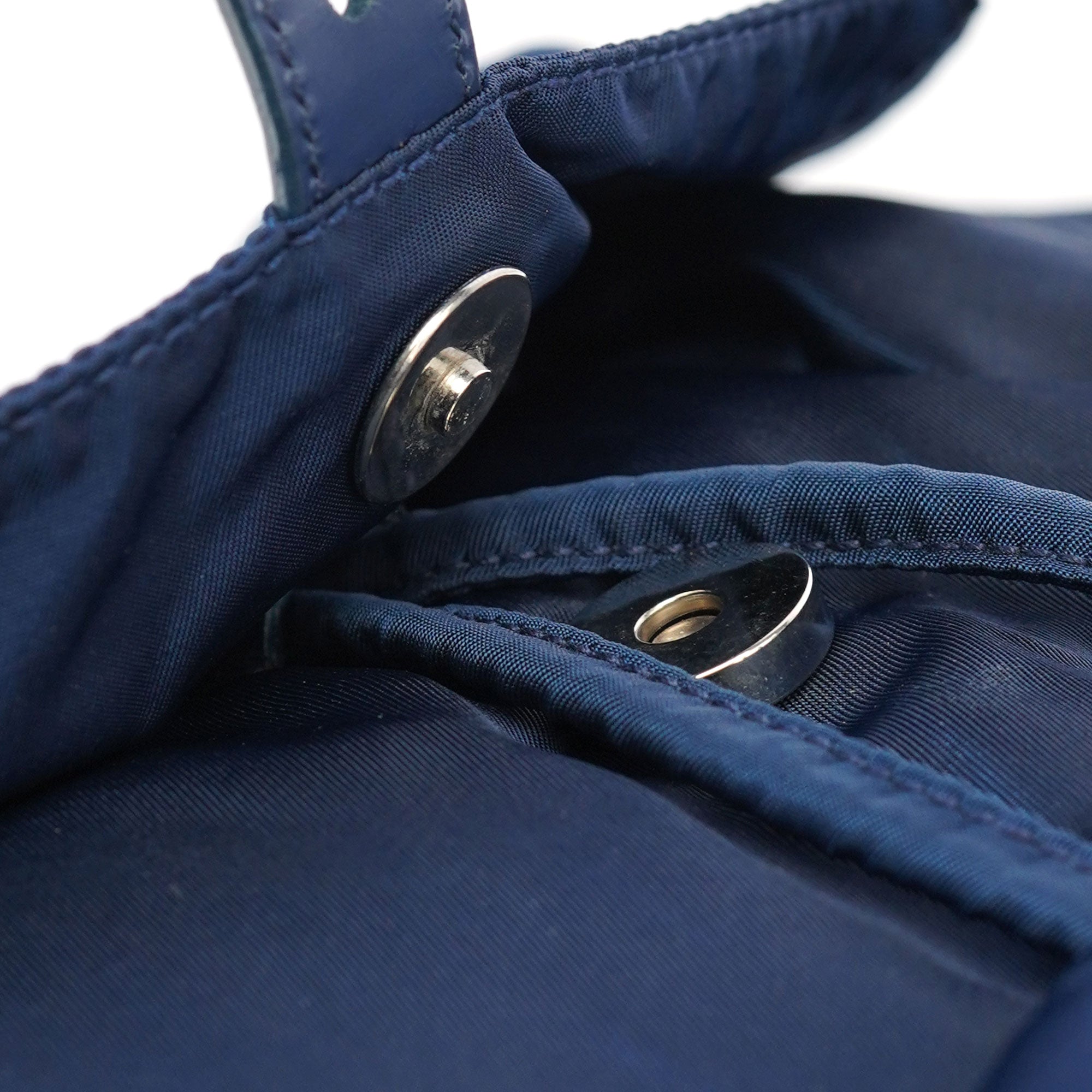 Prada B2811 Royal Blue Tessuto Backpack