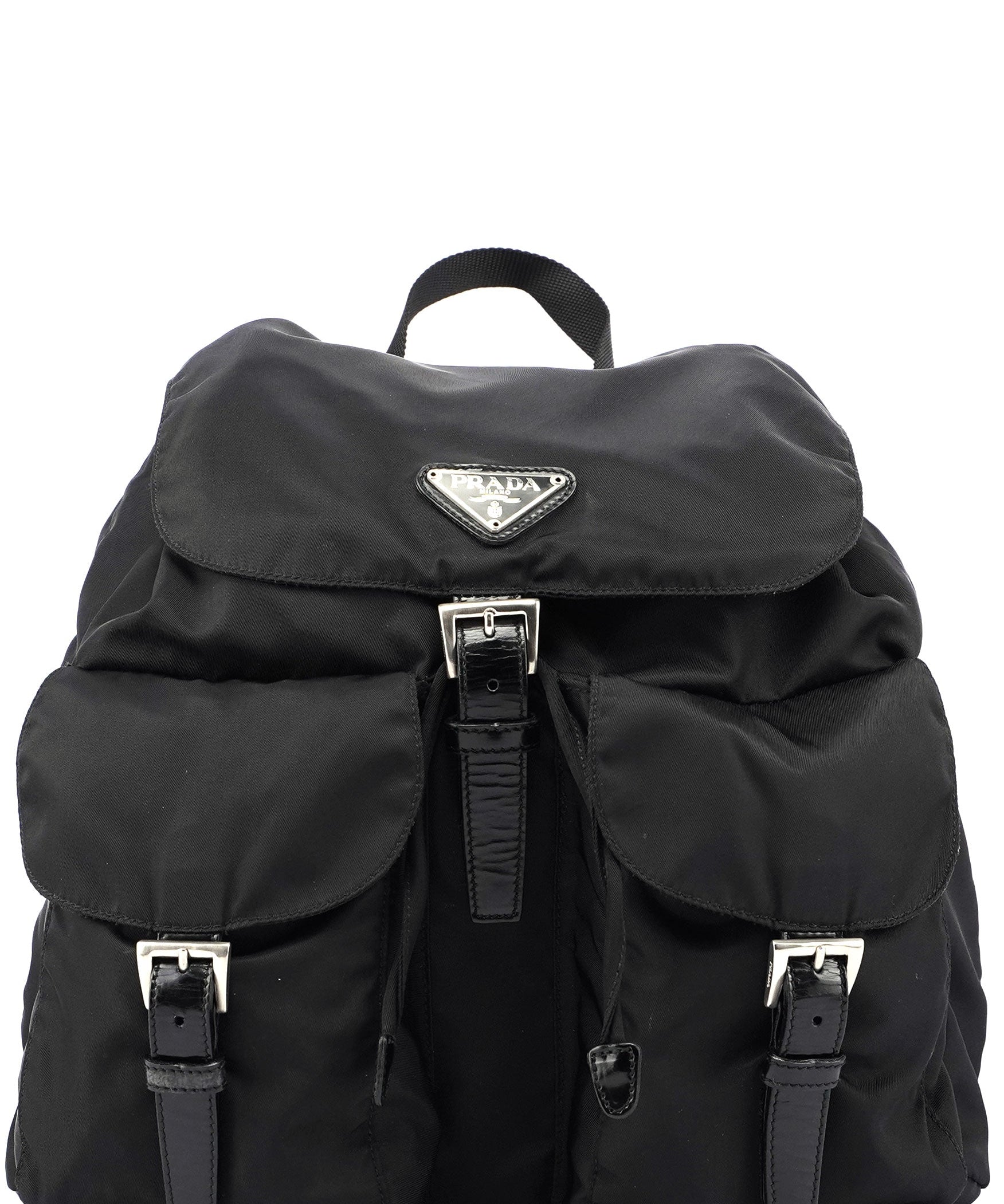 Prada B2811F Black Backpack