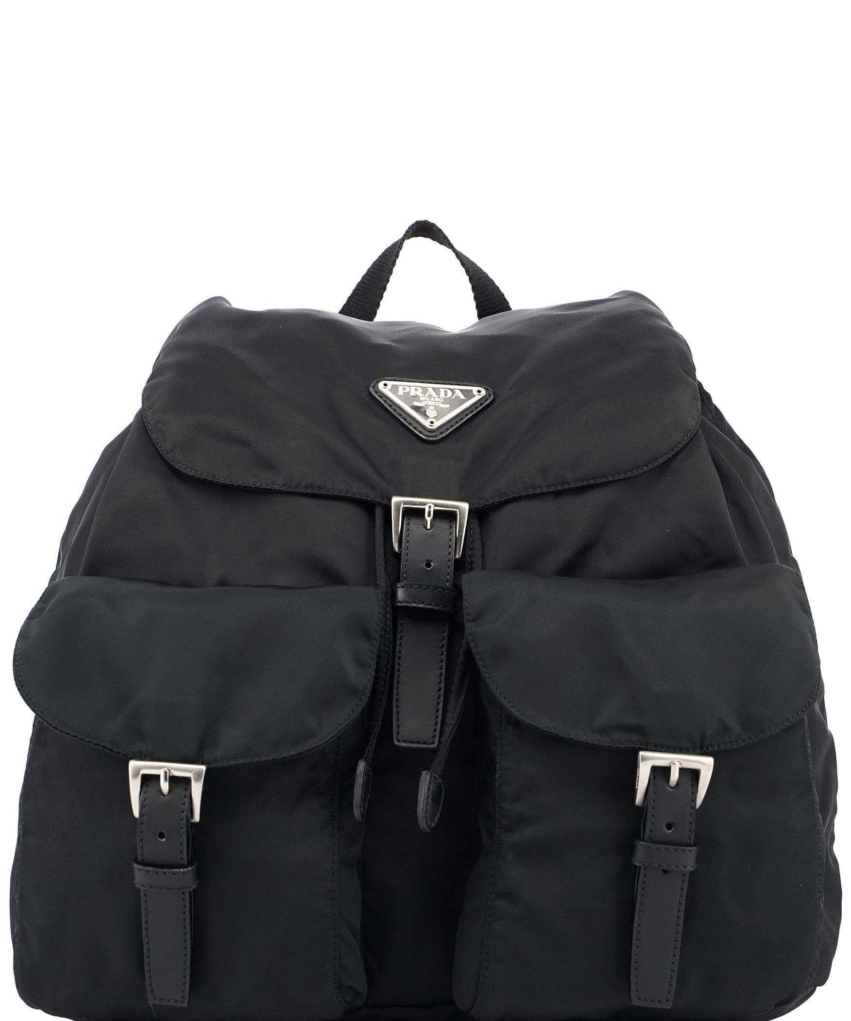 Prada B2811F Black Backpack