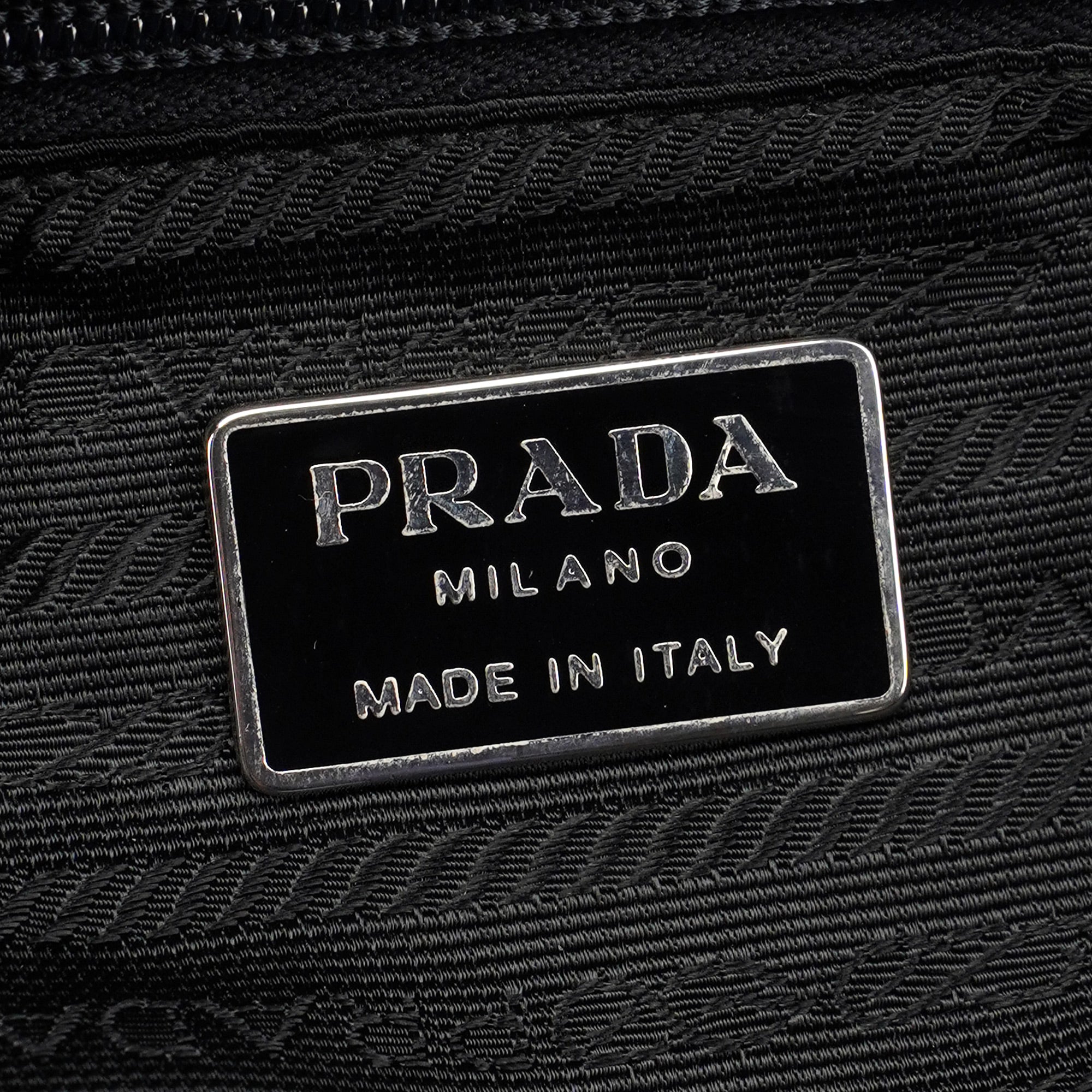 Prada B2811F Black Backpack