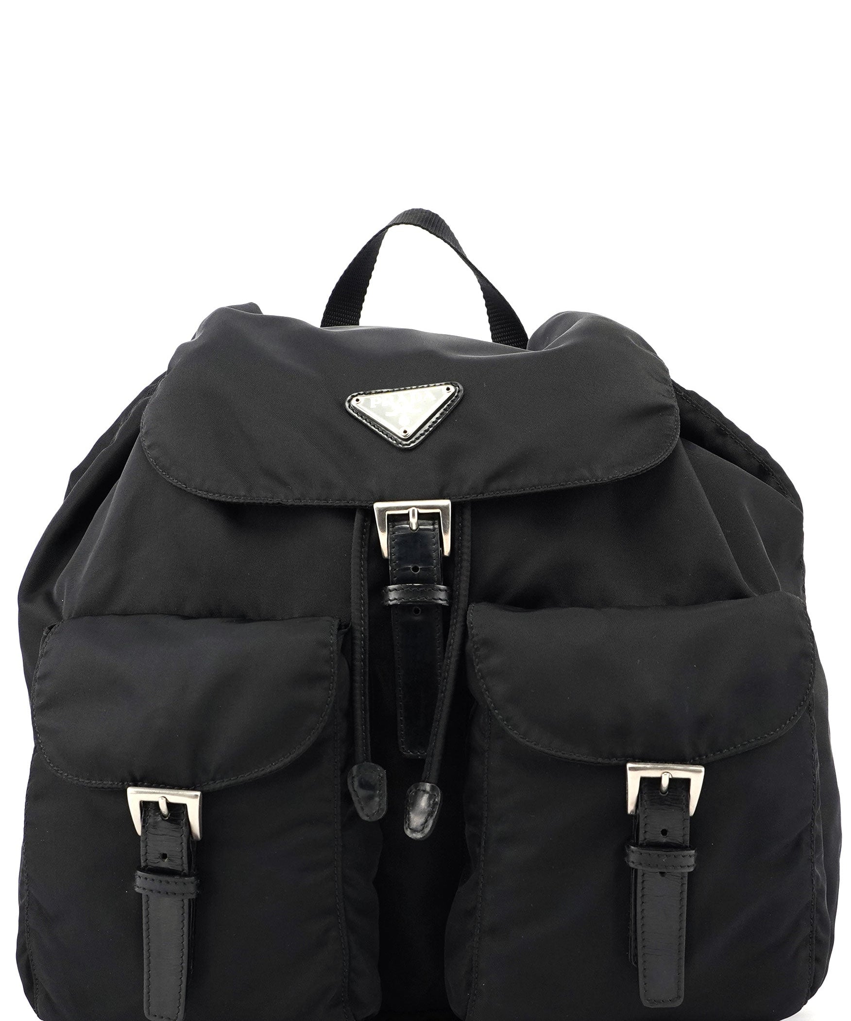 Prada B2811F Black Backpack